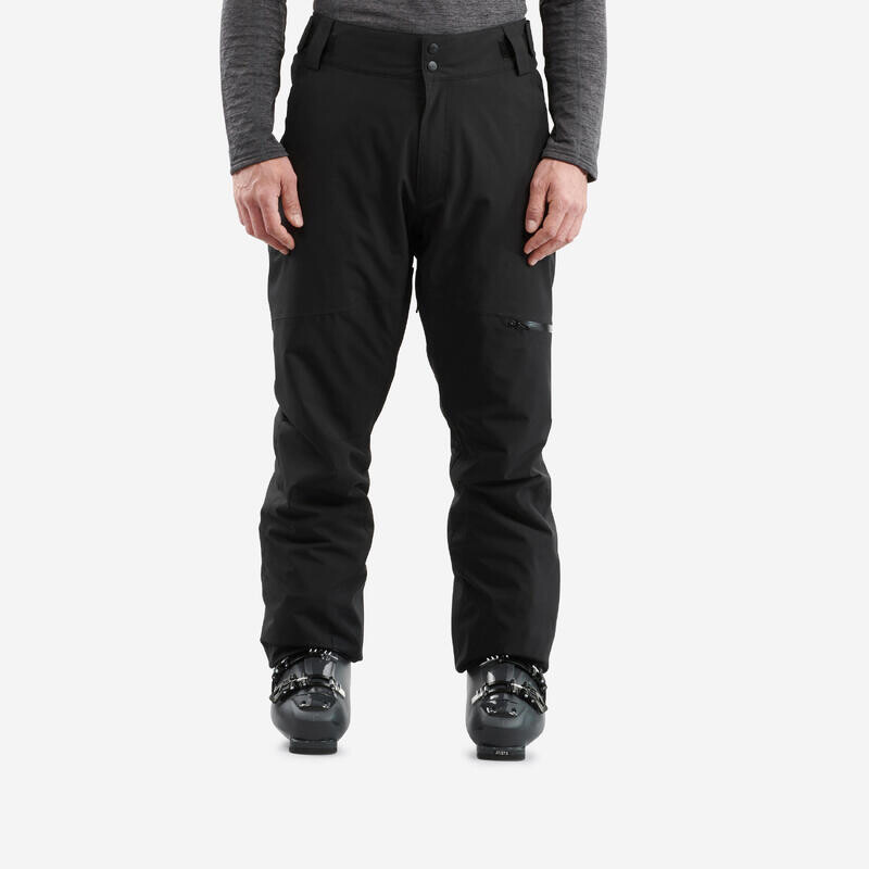 

Лыжные брюки мужские теплые трассовые - 500 Regular черные WEDZE, цвет schwarz