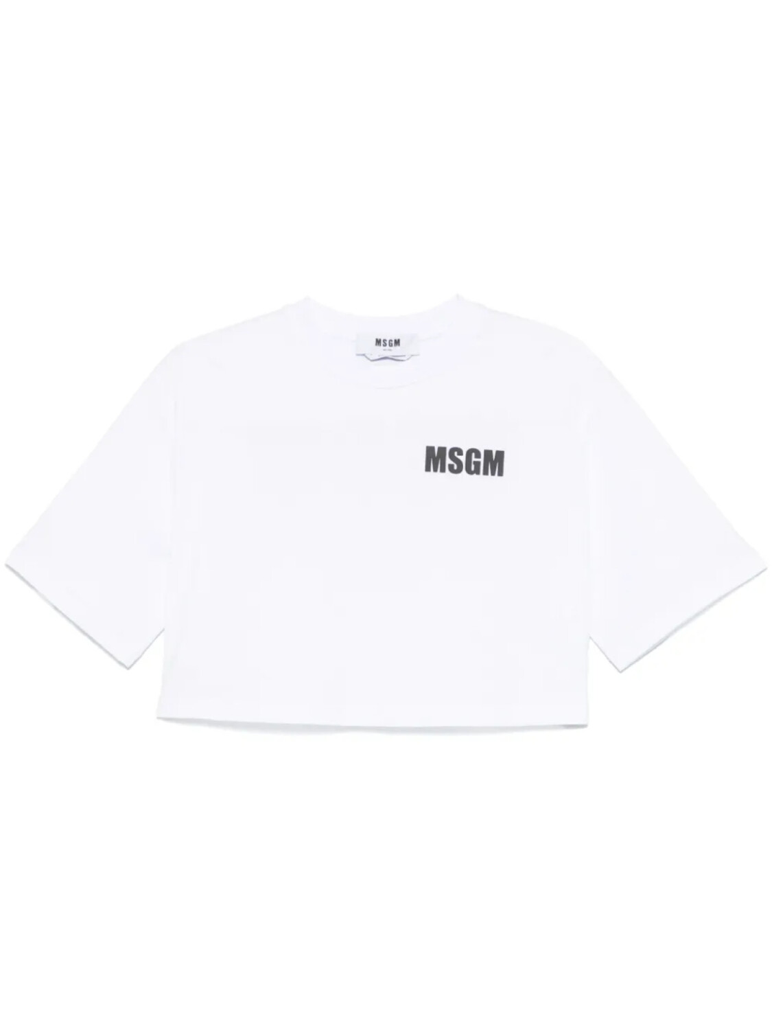 

MSGM футболка с логотипом, белый