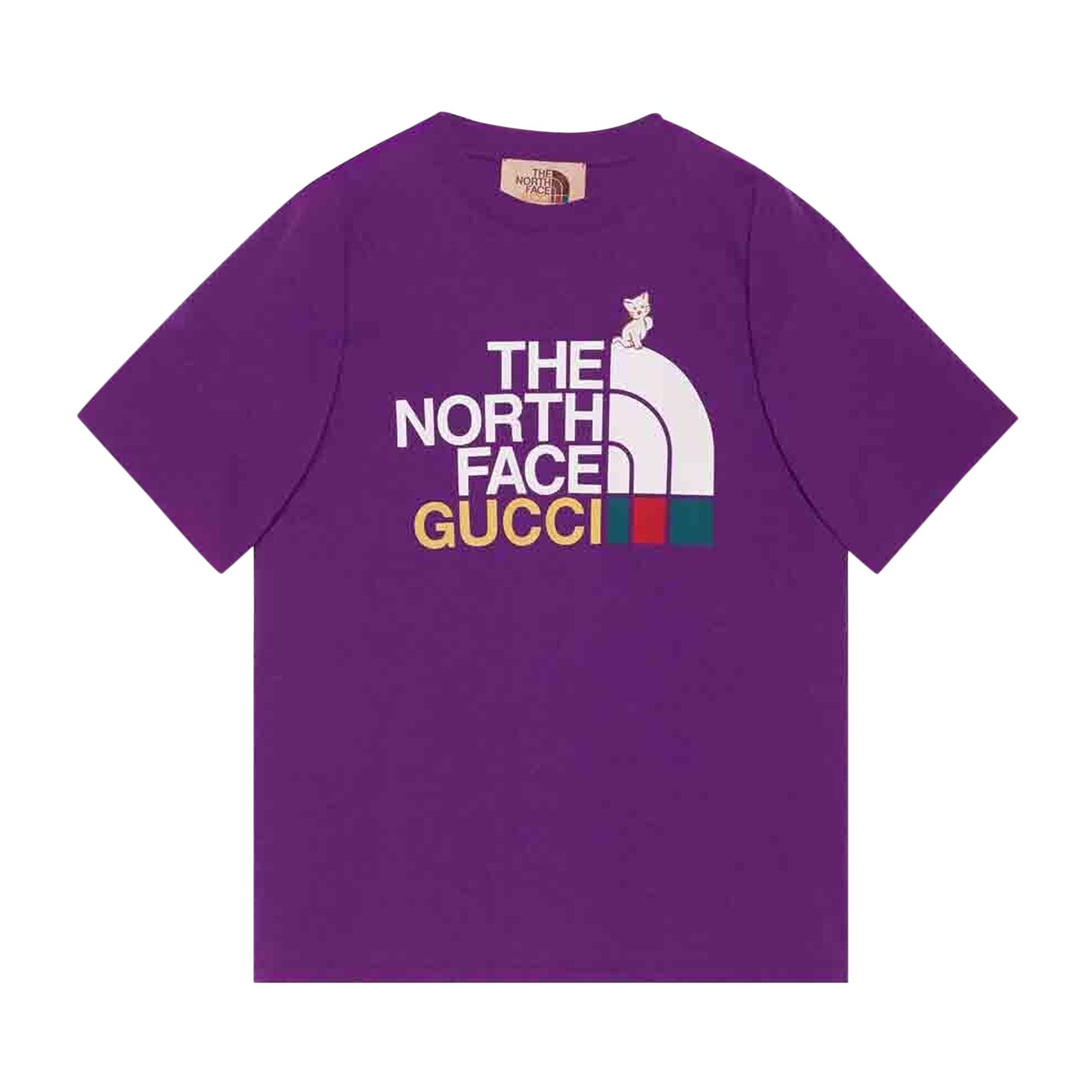 

Футболка Gucci x The North Face Фиолетовый