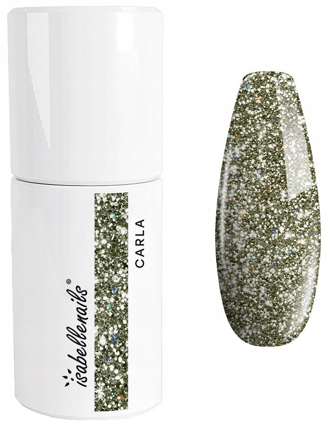 

ГИБРИДНЫЙ ЛАК ДЛЯ НОГТЕЙ 76. CARLA ISABELLENAILS GLITTER GLITTER