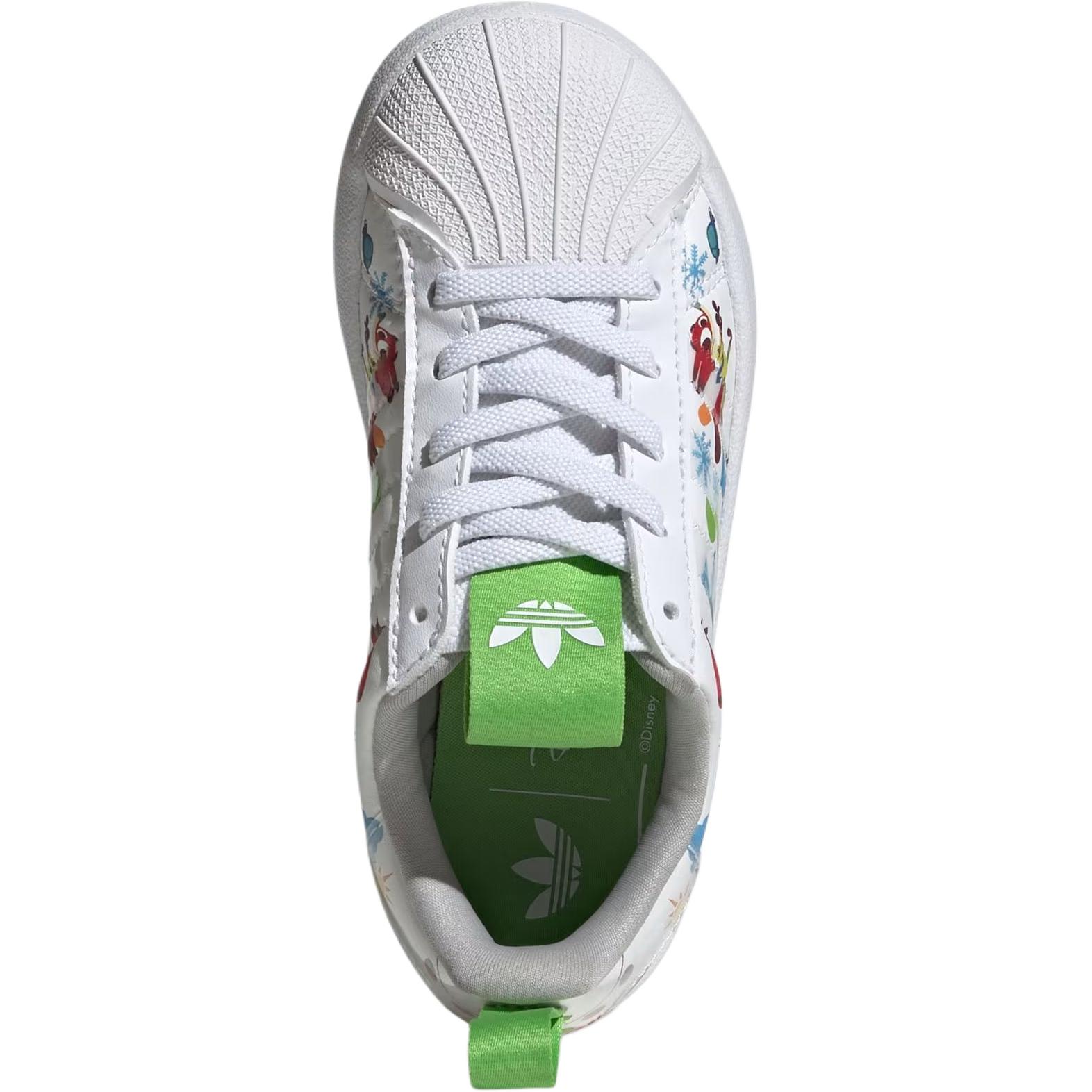 Adidas Originals Disney x ADIFOM SUPERSTAR 360 C низкие детские скейтбординг кроссовки white — фото 4