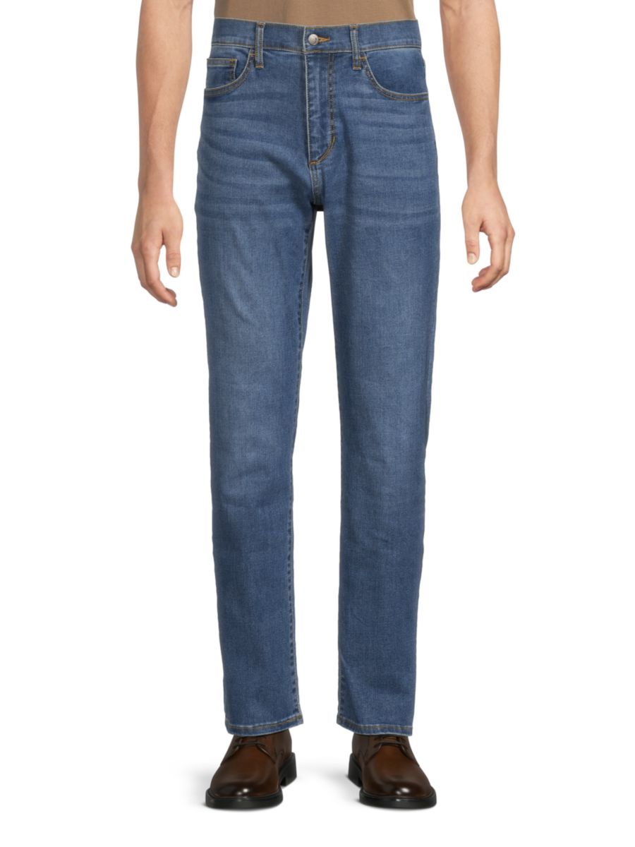 

Классические прямые джинсы с ворсинками Joe's Jeans, цвет Thunderstruck