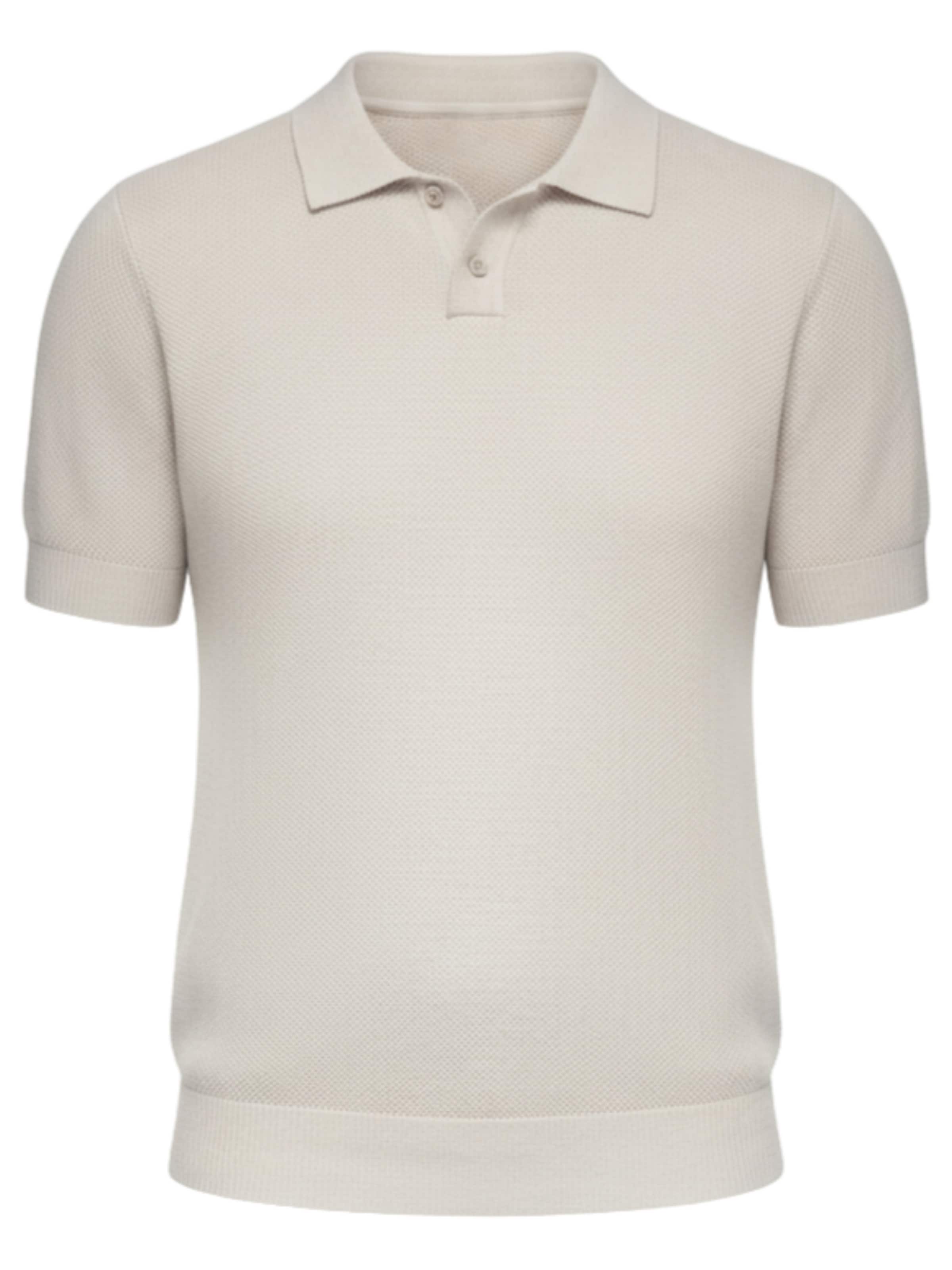 

Ombre Поло в светло-бежевом цвете