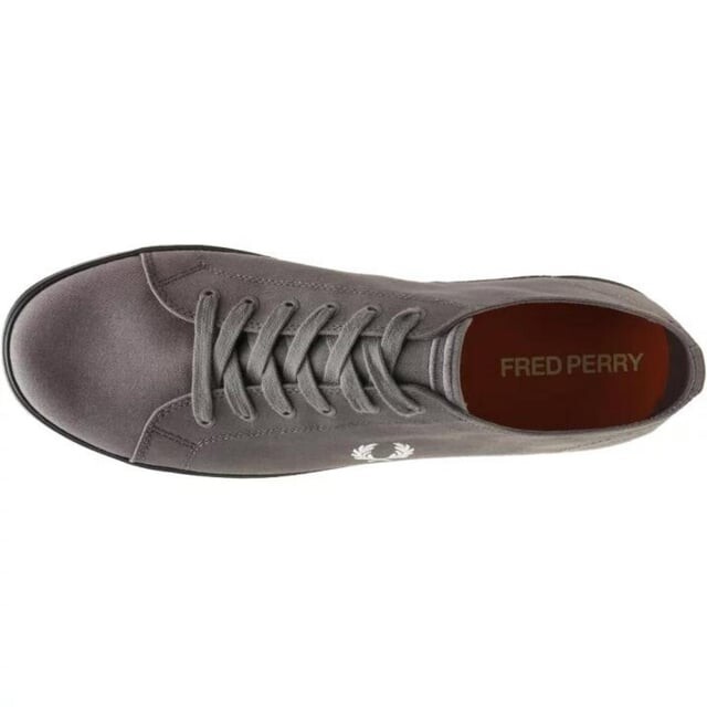 Кроссовки B7259 m75 Kingston из твила серого цвета Fred Perry, серый — фото 2