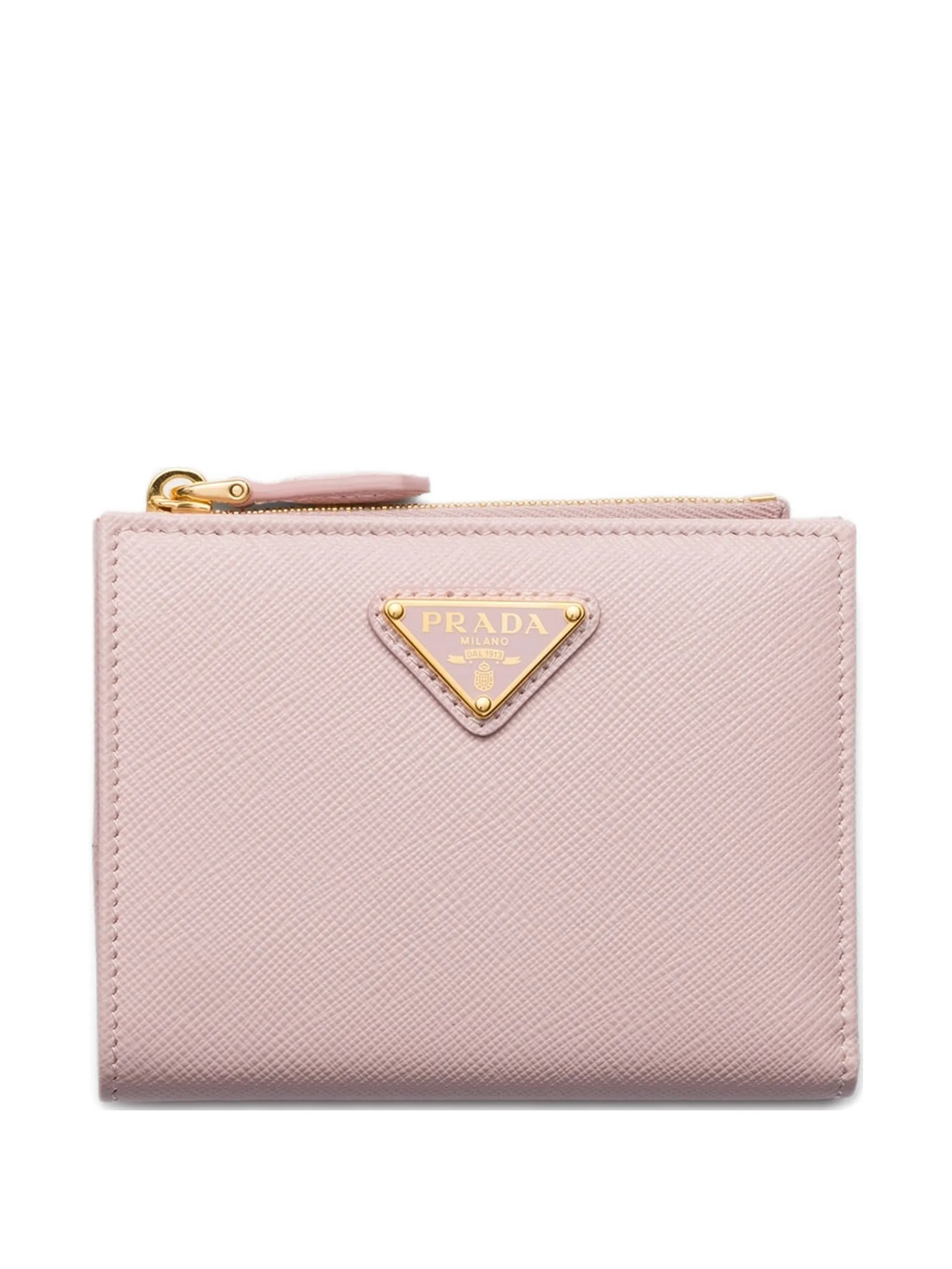 

Маленький кошелек из сафьяновой кожи Prada, розовый