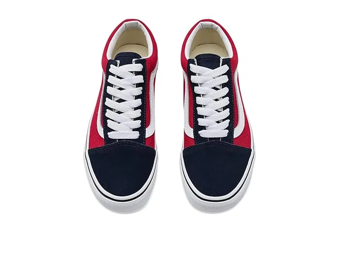 Кроссовки Old Skool Vans Kids, Nineties Multi/White — фото 3