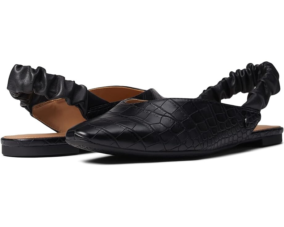 

Балетки Circus NY by Sam Edelman Omina, цвет Black Croc Print