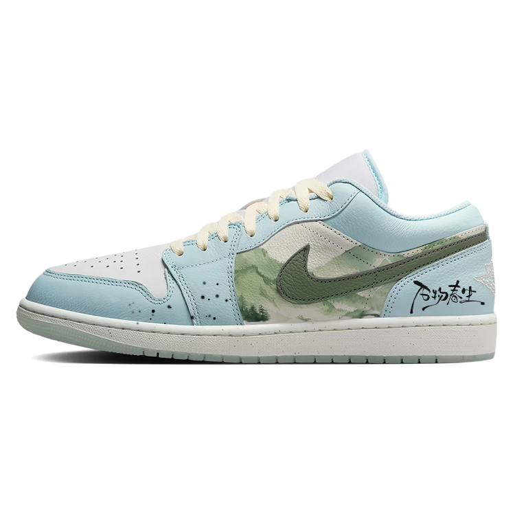 

Jordan Баскетбольные кроссовки Air 1 Vintage, низкие, мужские, синие/белые