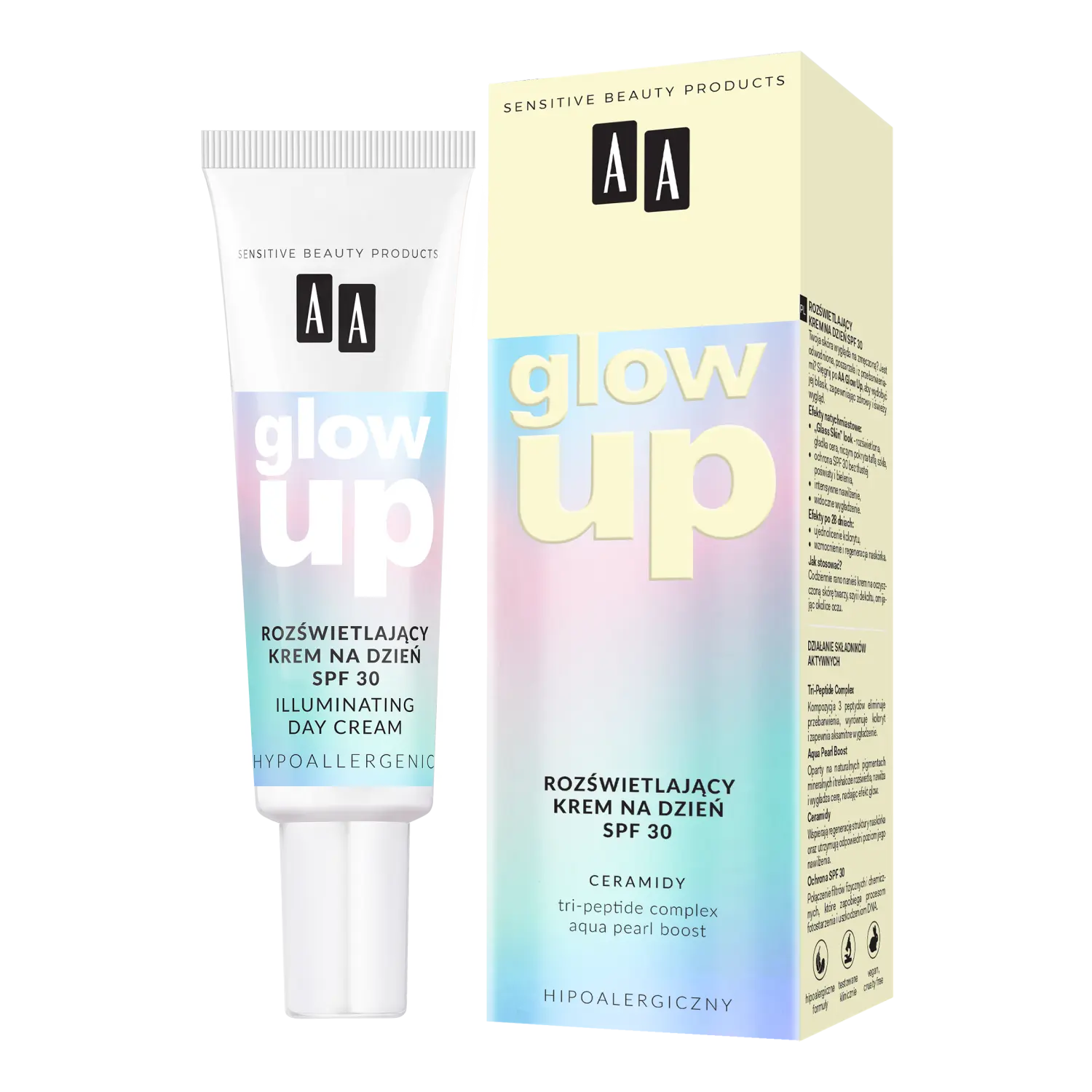 

Осветляющий крем для лица с spf30 Aa Glow Up, 30 мл
