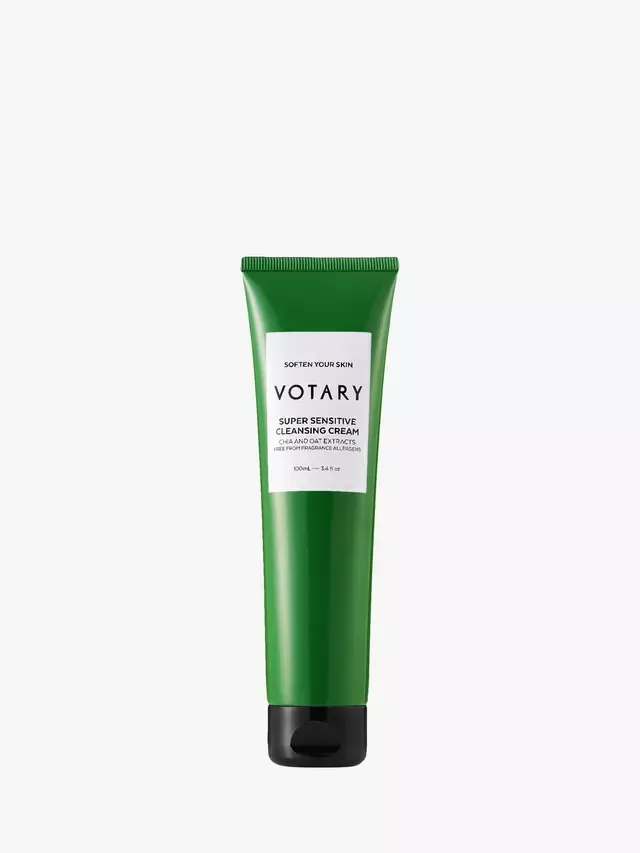 Крем для лица Votary — Очищающий для чувствительной кожи с экстрактами чиа и овса, 100 мл