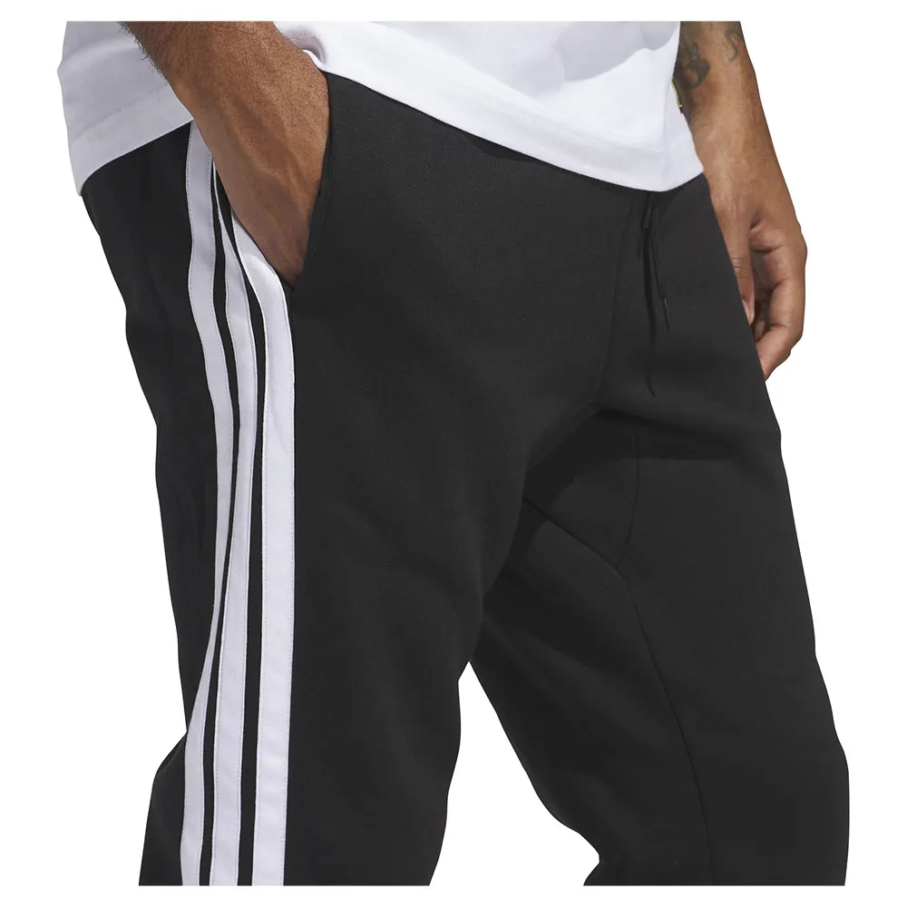 Джоггеры adidas Essentials 3 Stripes Fleece, черный — фото 4