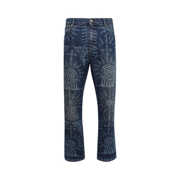 

Джинсы BLUEMARBLE Laser Print Jeans, Blue
