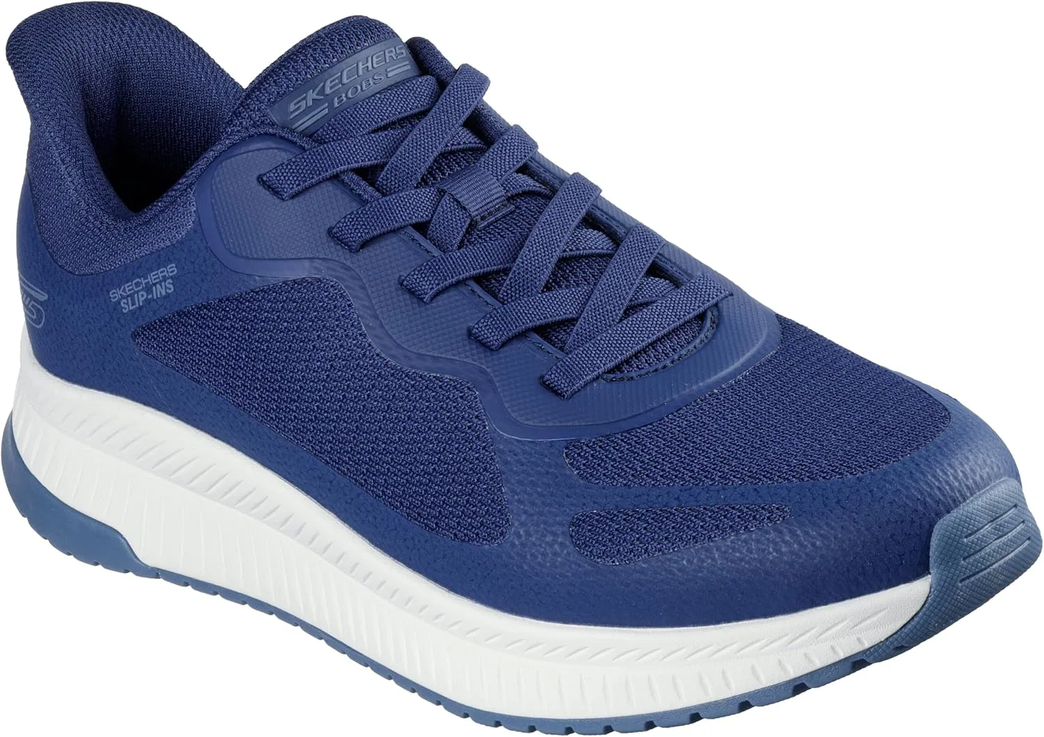 Мужские кроссовки Skechers Bobs Sport Squad Chaos 4 Slip Ins, Navy — фото 4