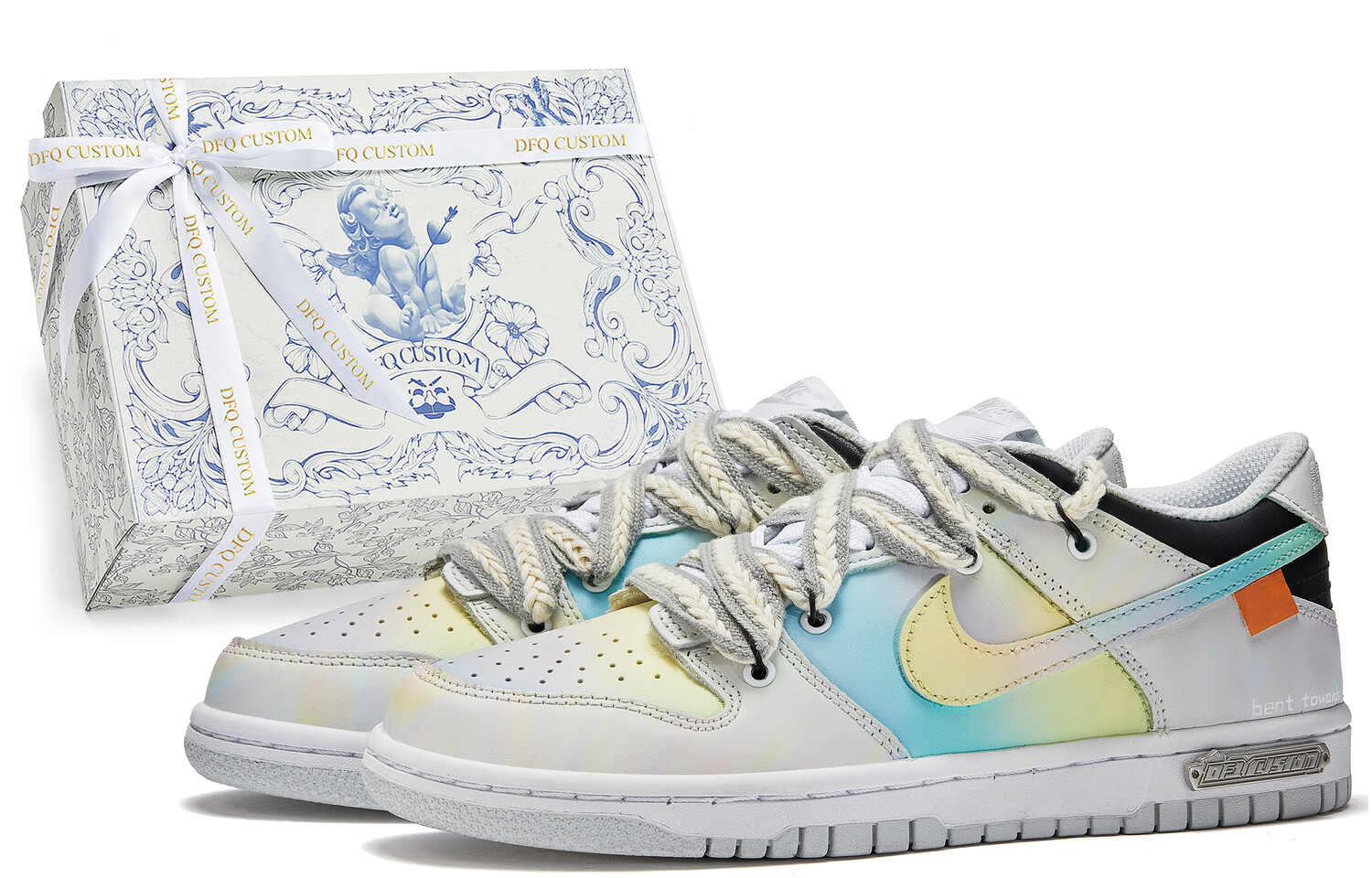 

Кроссовки Nike Dunk Skateboard Shoes Men Low-Top White, Белый, Кроссовки Nike Dunk Skateboard Shoes Men Low-Top White