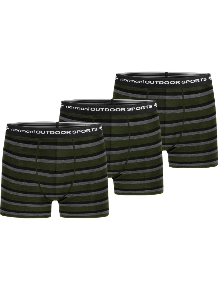 

Боксерские трусы Normani Outdoor Sports, цвет grün/schwarz/grau