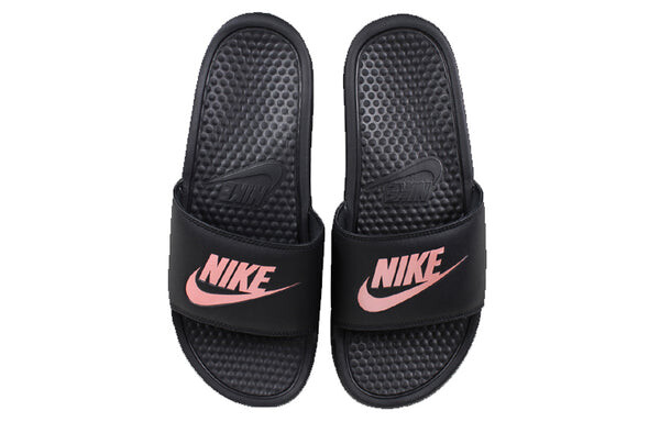Тапочки benassi jdi slides 'black' Nike, черный — фото 4