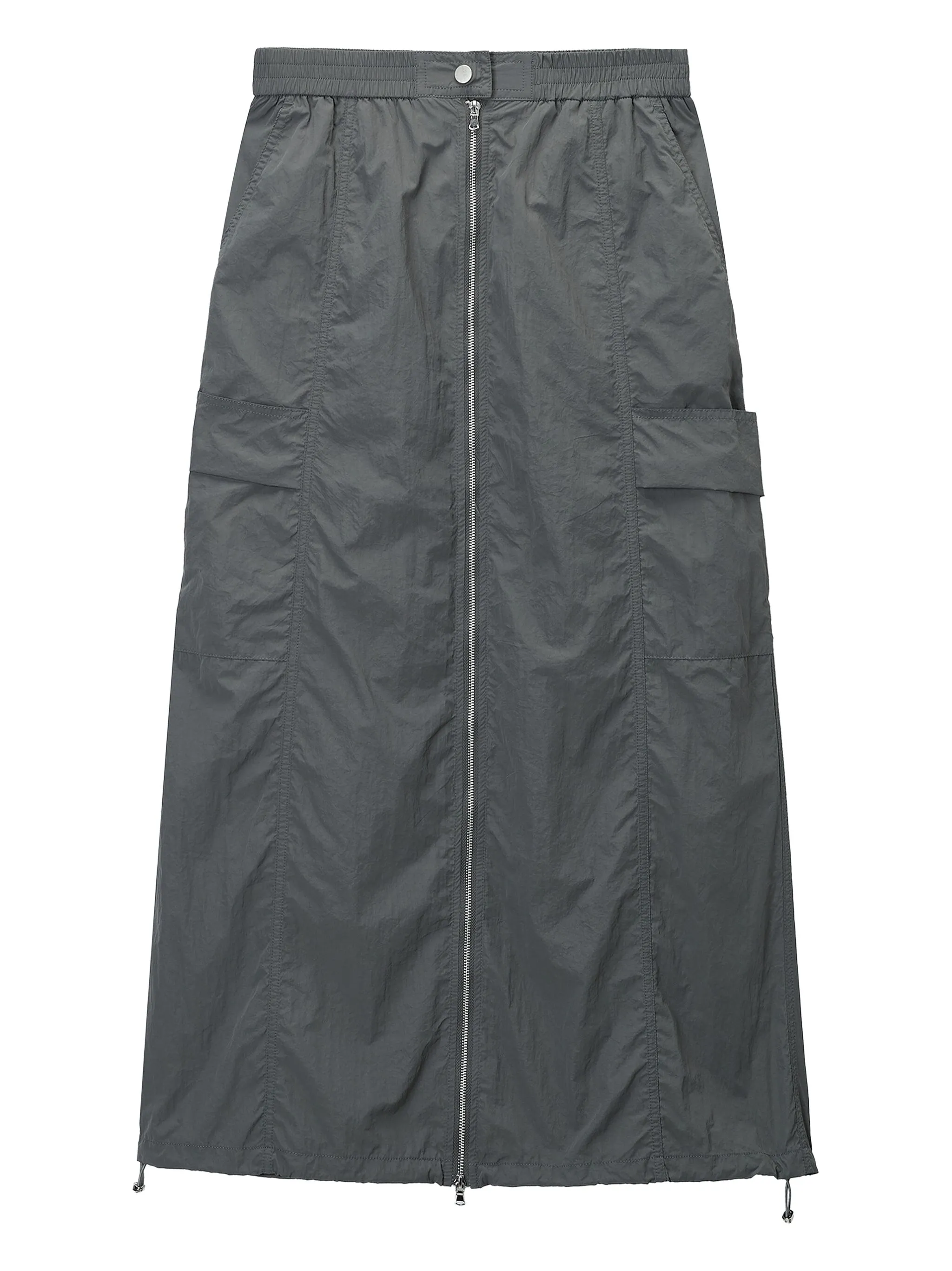 

Юбка с завышенной талией Tout A Coup, серый