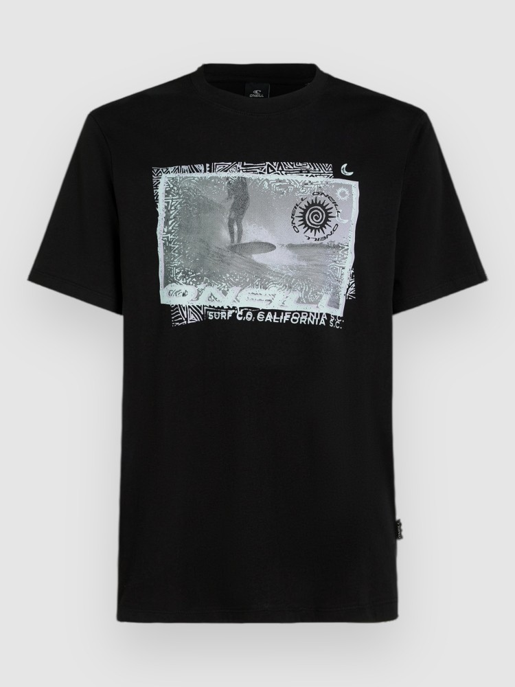 

Футболка O'Neill Photo Print T-Shirt, black out, Черный, Футболка O'Neill Photo Print T-Shirt, black out