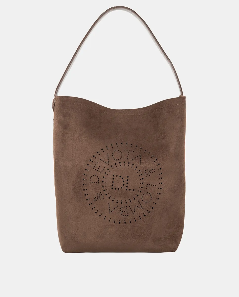 

Средняя хобо-сумка Devota & Lomba, темно-коричневый