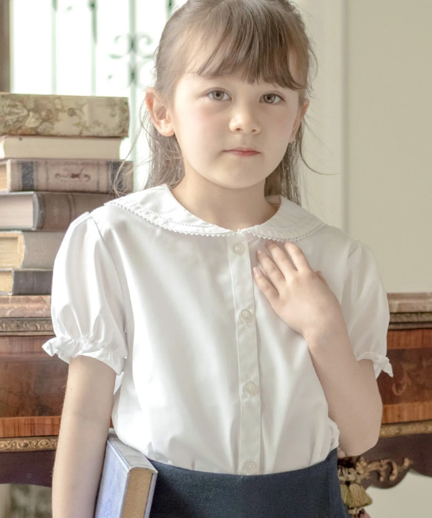 Детская блузка Catherine Cottage с кружевным воротником