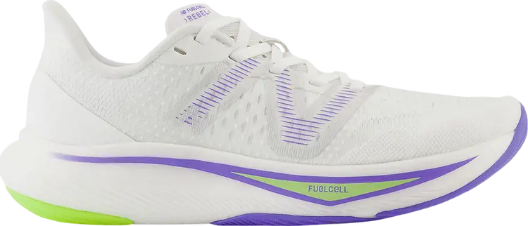 Кроссовки Wmns FuelCell Rebel v3 'White Electric Indigo', белый