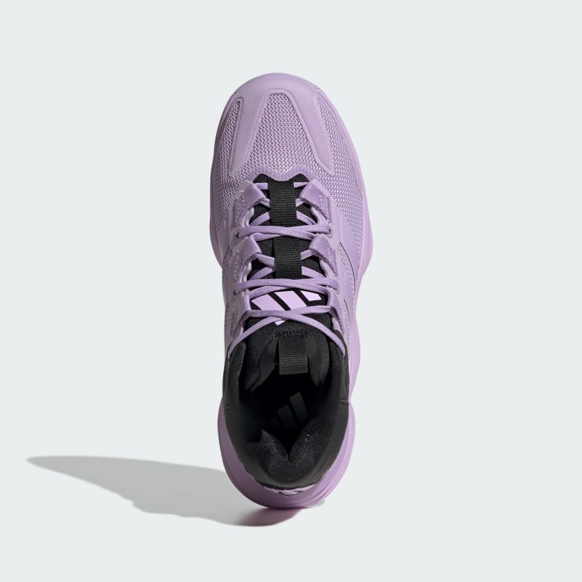 Женские кроссовки для дома Adidas Court Stabil, черный — фото 2