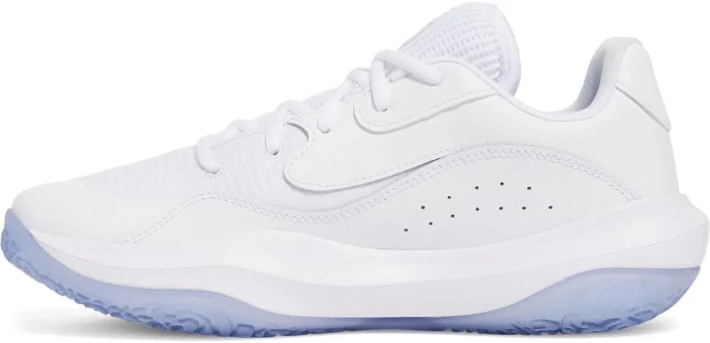 Мужские баскетбольные кроссовки Under Armour UA Lockdown 7 Low, White Metallic Silver