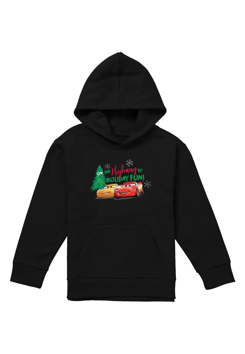 Детская худи Disney Cars Lightning McQueen, черный — фото 4