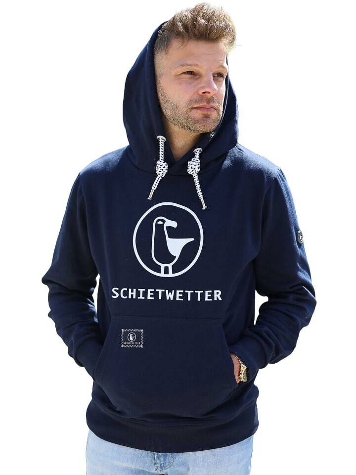 

Толстовка SCHIETWETTER, цвет navy/white