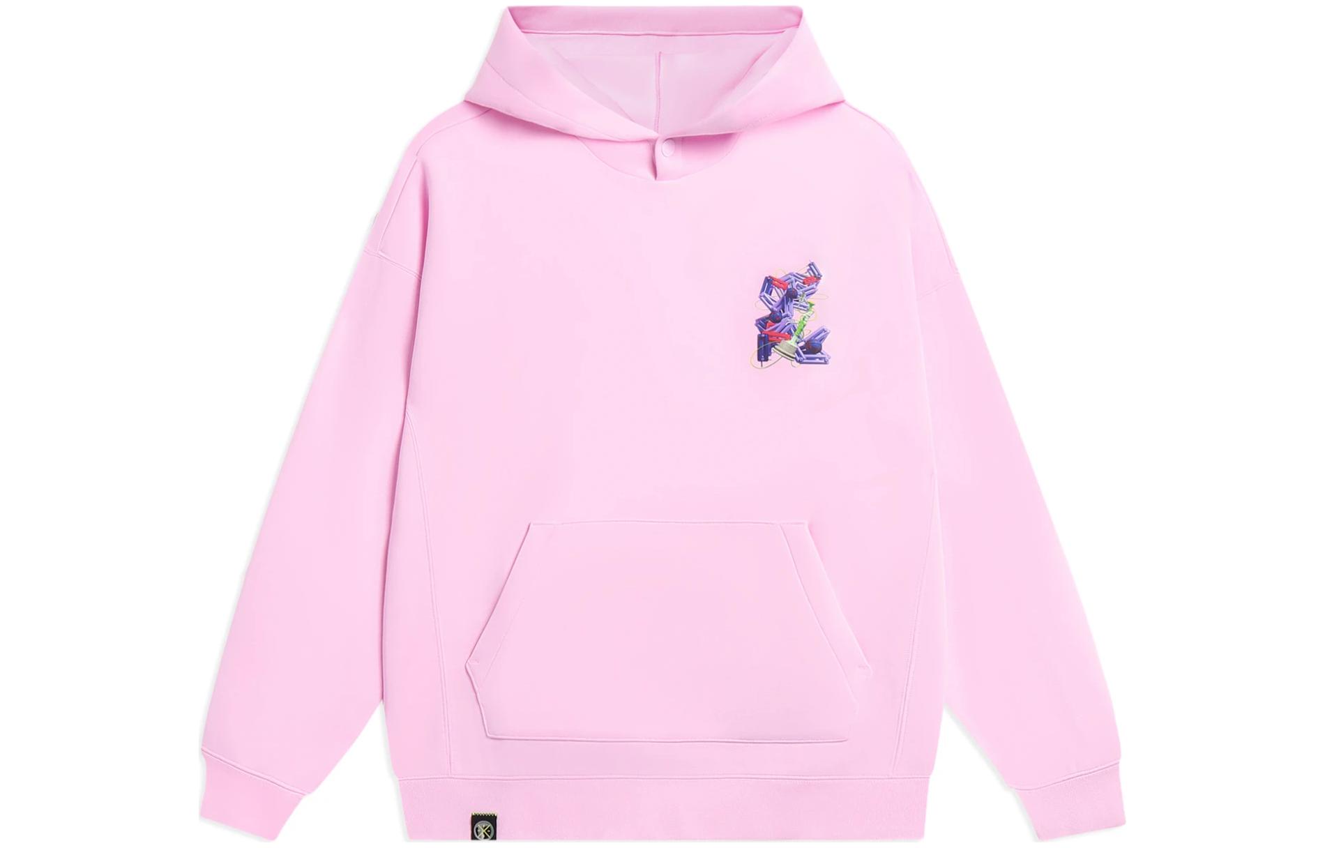 

Толстовка LiNing унисекс Fresh Lotus Pink