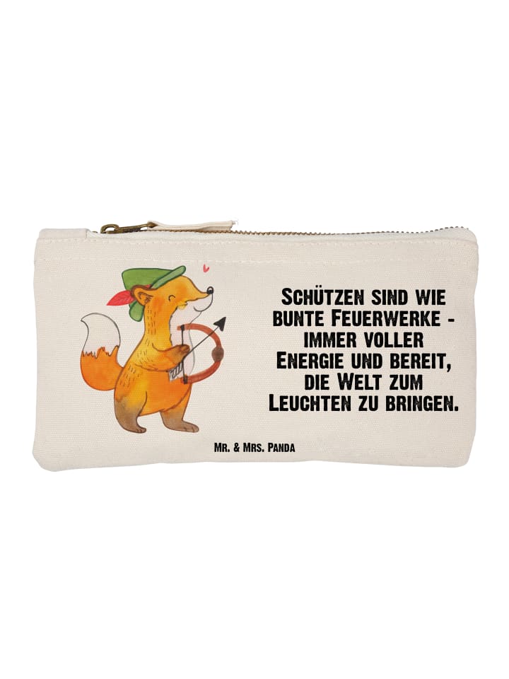 

Mr. & Mrs. Panda Пенал для карандашей с надписью белого цвета, посвященный знаку зодиака Стрелец