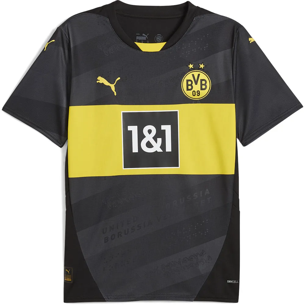 

Футболка с коротким рукавом Puma BVB Borrussia Dortmund 24/25 Away, желтый