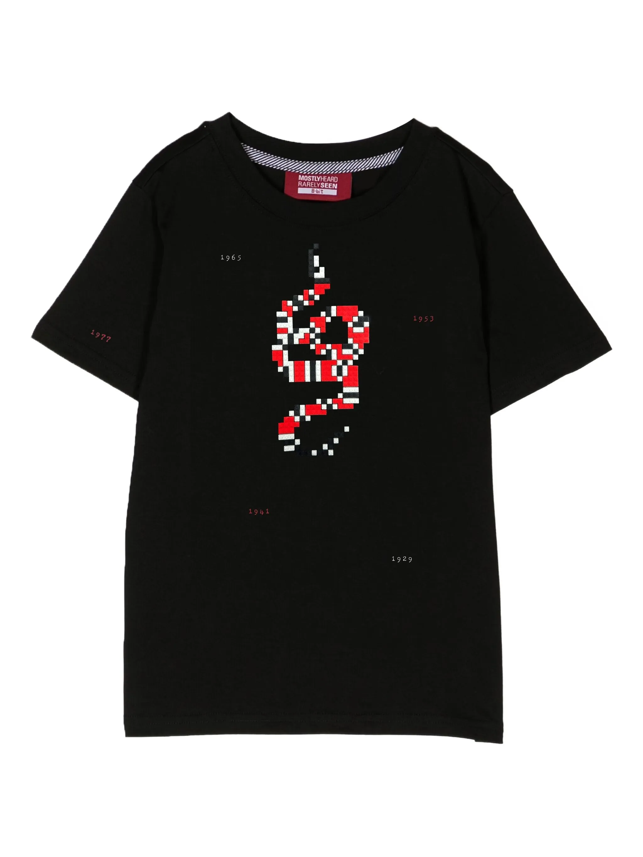 

Футболка с графичным принтом Mostly Heard Rarely Seen 8-Bit, черный