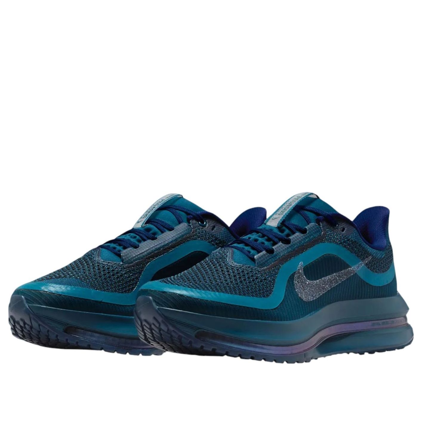 Кроссовки (WMNS) Nike x Swarovski Air Zoom Pegasus Premium 'Blue Force' — фото 2