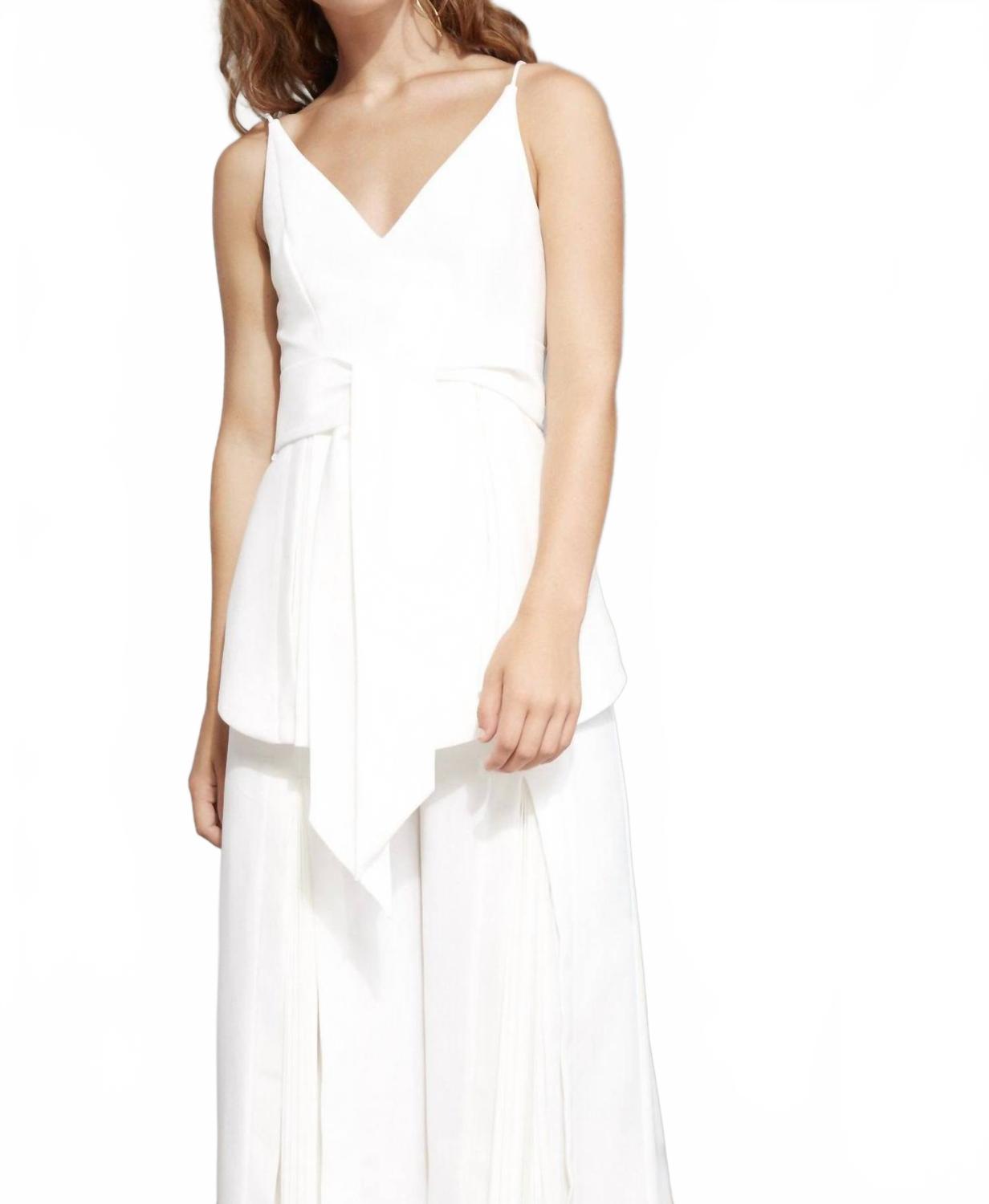 

Топ Oblivion цвета слоновой кости C/Meo Collective, слоновая кость