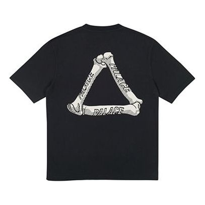 

Футболка PALACE Bones Black Letter Round collarShort-sleeveTee Unisex Black, черный
