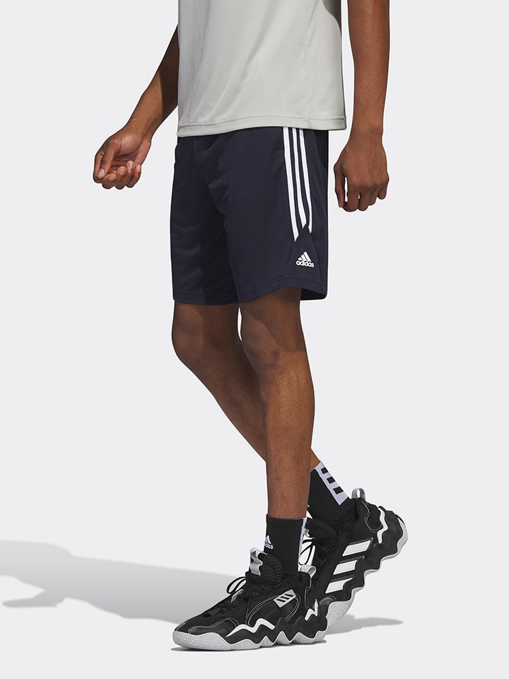 

Тканевые шорты adidas, цвет weiß/dunkelblau