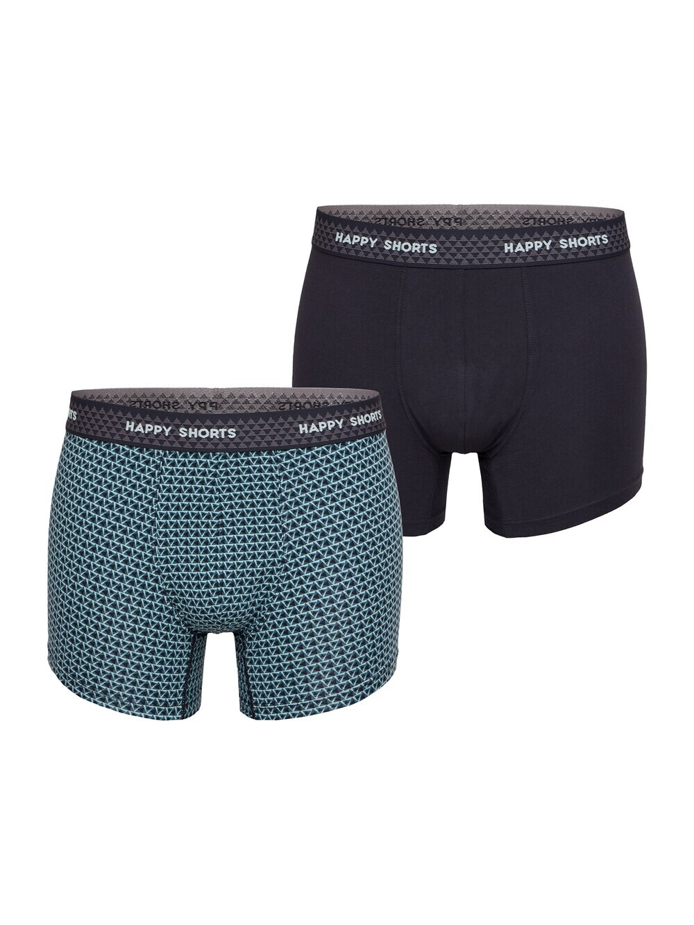 

Трусы боксеры Happy Shorts Trunks, голубовато-черный