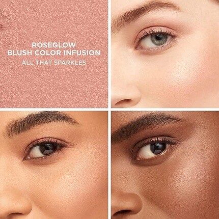 Roseglow Blush Color Infusion All That Sparkle от для женщин 0,2 унции Laura Mercier — фото 3
