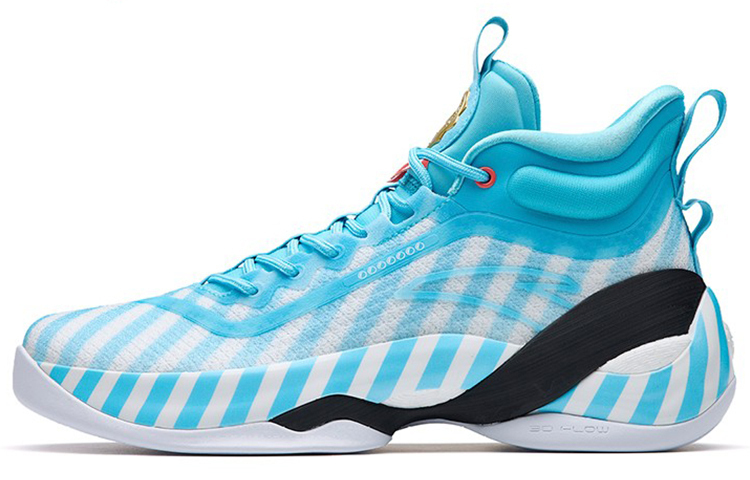 

ANTA KT7 Противоскользящие баскетбольные кроссовки мужские бело-синие