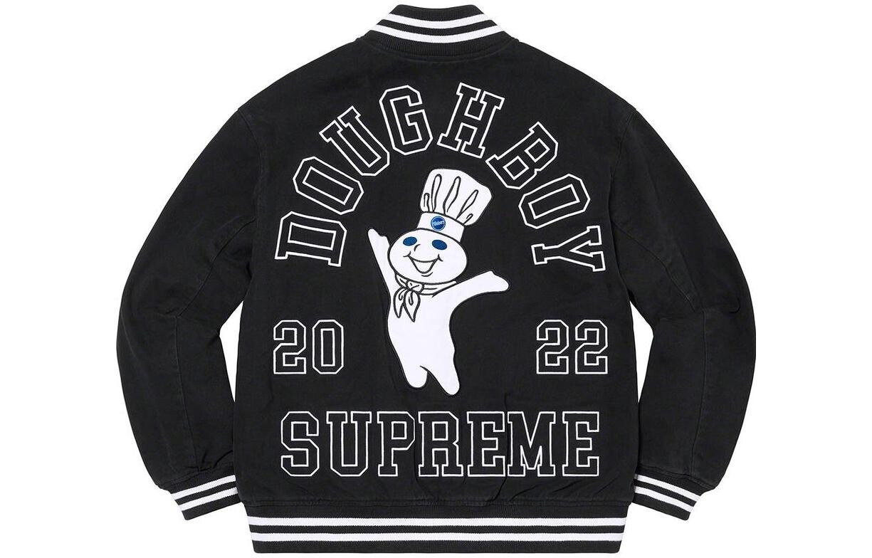 Куртка Supreme x Mitchell & Ness Doughboy, синий — фото 4