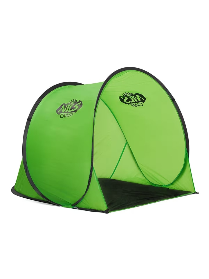 

COFI 1453 Пляжная палатка NILS CAMP NC3173 - быстросборная палатка с защитой от УФ-излучения, зеленого цвета