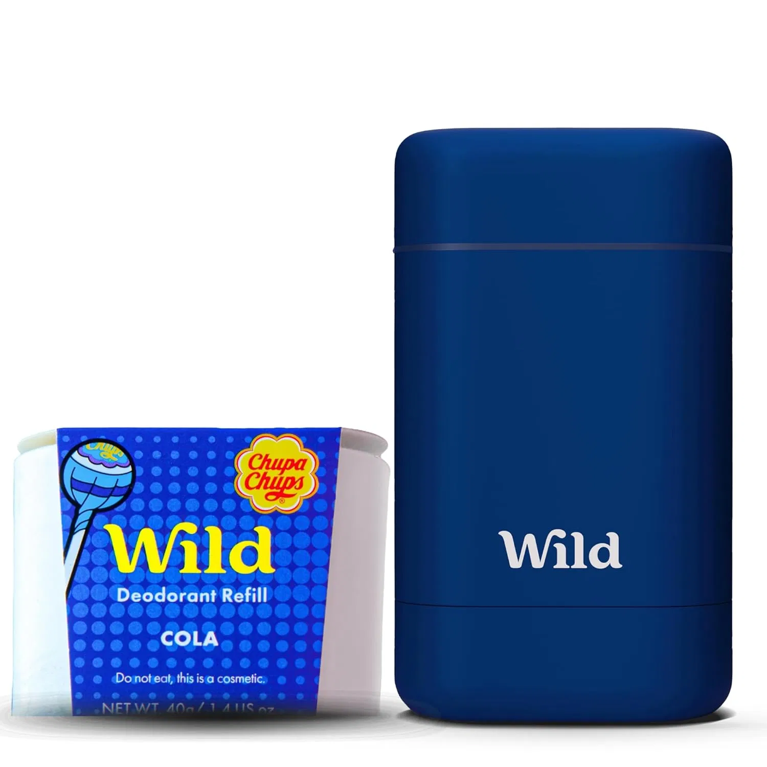 Многоразовый натуральный дезодорант Wild Starter Kit с ароматом колы, 40 г Wild