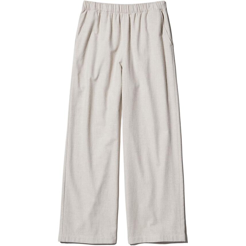 

Фланелевые брюки Uniqlo, бежевый