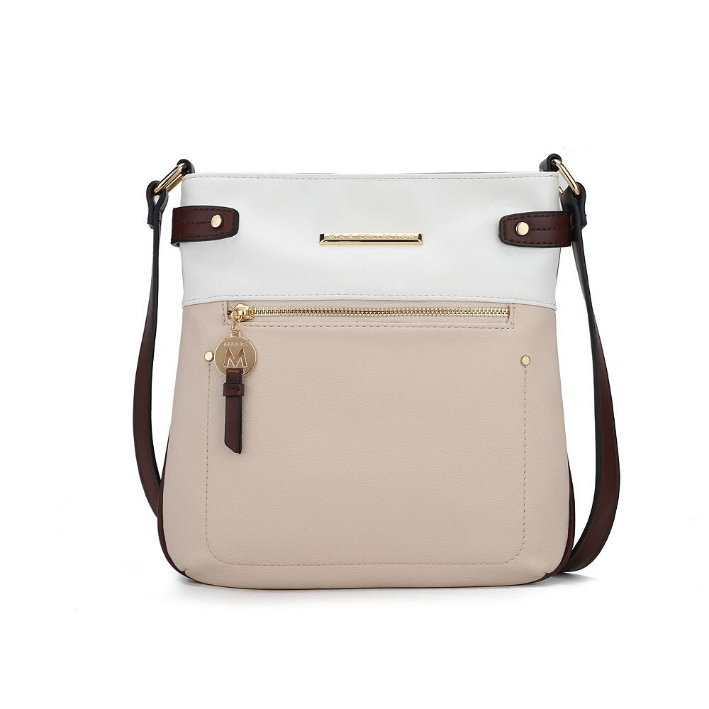 

Mkf Collection Camilla Женская сумка через плечо из веганской кожи от Mia K MKF Collection, цвет Ivory Brown