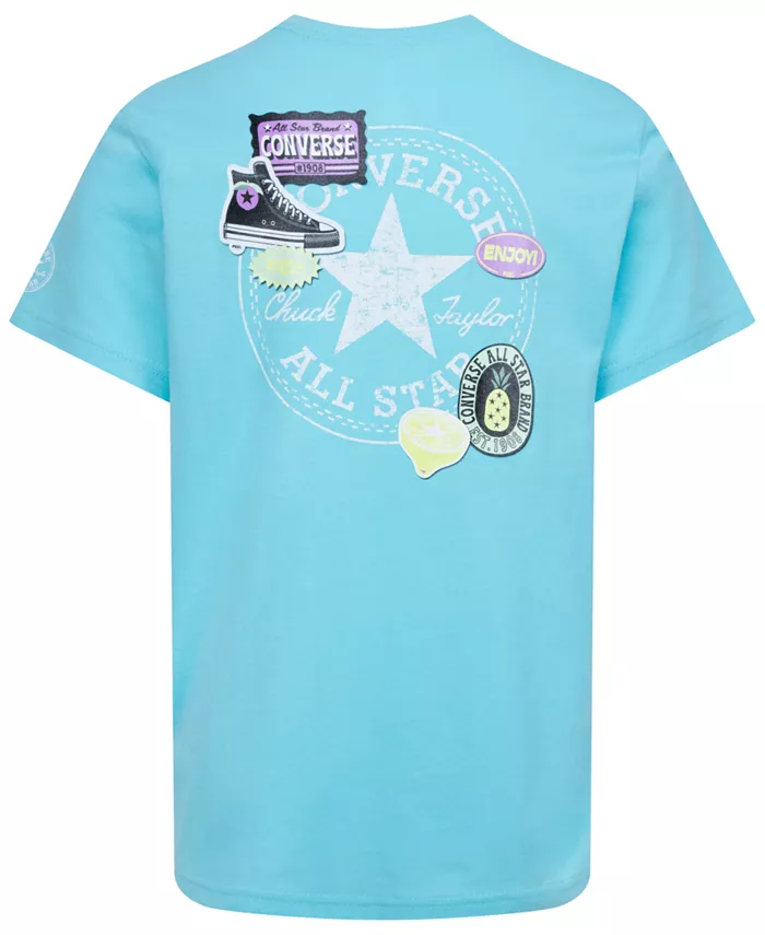 

Футболка Big Boys Fresh Chuck Patch Converse, синий