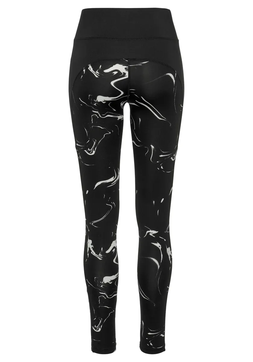 

Леггинсы LASCANA ACTIVE "Спортивные брюки Black Marble" с сеткой, белый