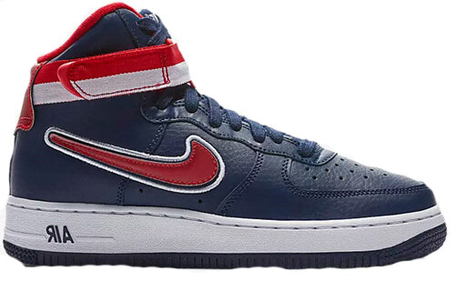 Кроссовки air force 1 '07 high lv8 sport 'dream team' Nike, синий — фото 2