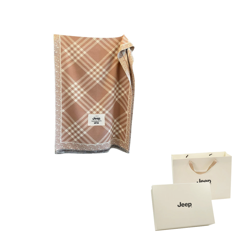 

Вязаный шарф Unisex Jeep, светло-camel