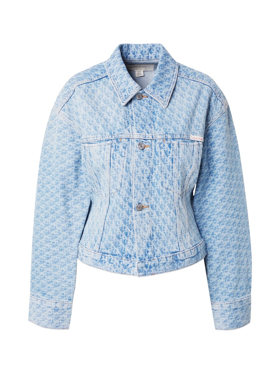 

Демисезонная куртка Calvin Klein Jeans, Sky blue/Blue denim